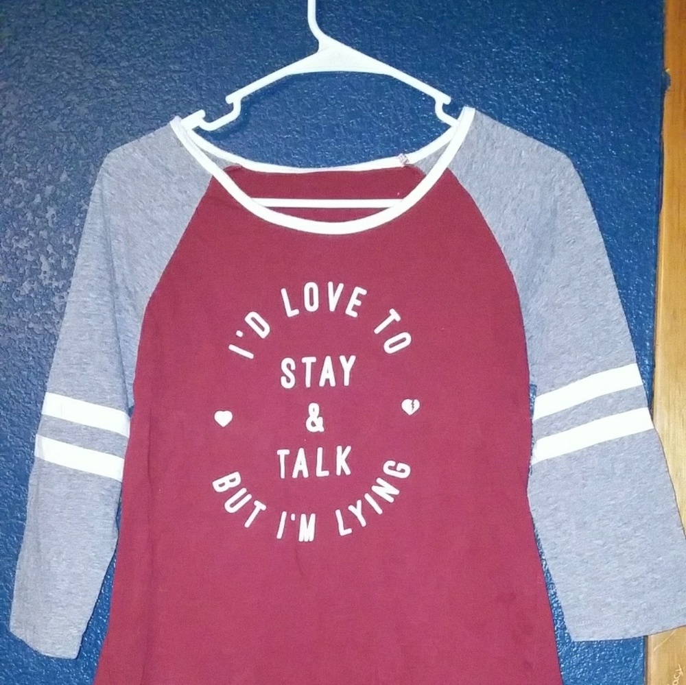 Quarter length tee